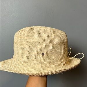 Helen Kaminski Raffia Fai Natural Rattan Hat
